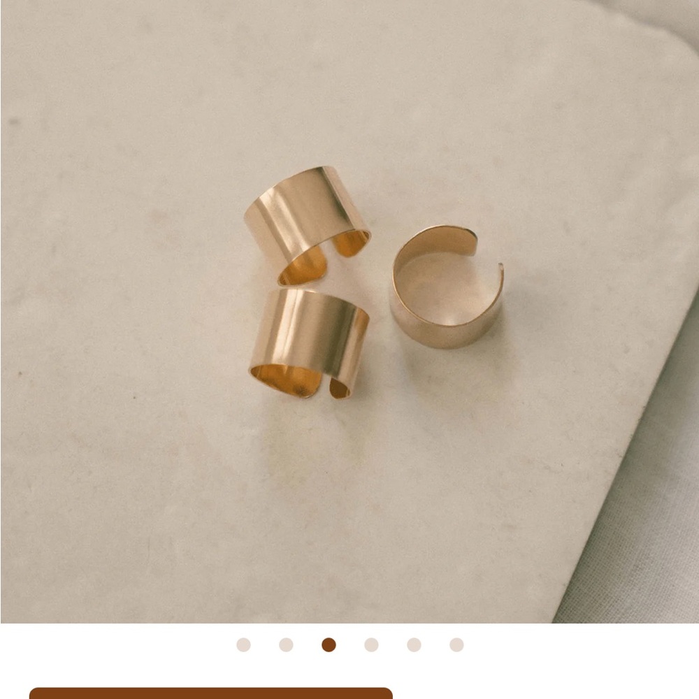 Made by Mary Hammered Cigar Band